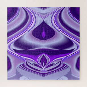 Puzzle Rêves arc-en-ciel à fleurs violettes