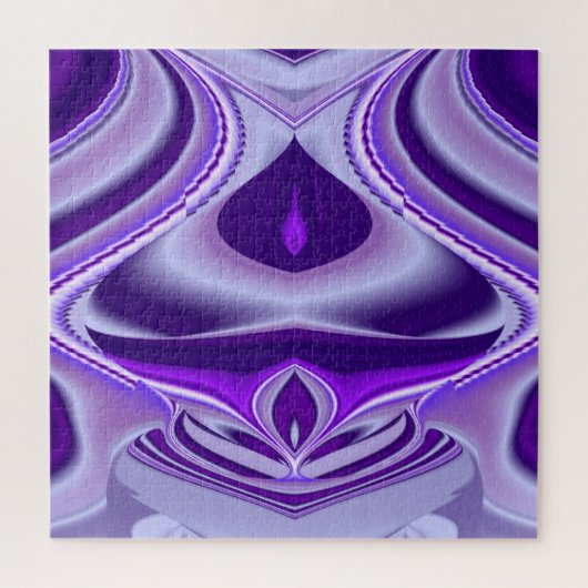 Puzzle Rêves arc-en-ciel à fleurs violettes (Vertical)