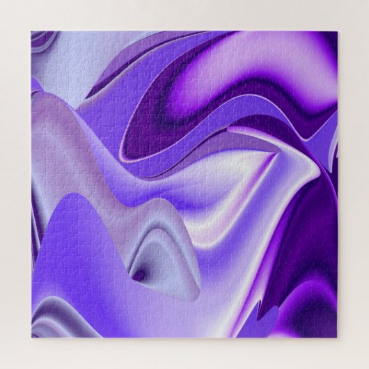 Puzzle Rêves arc-en-ciel à fleurs violettes (Vertical)