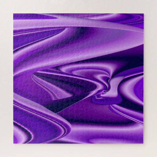 Puzzle Rêves arc-en-ciel à fleurs violettes (Horizontal)