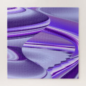 Puzzle Rêves arc-en-ciel à fleurs violettes (Horizontal)