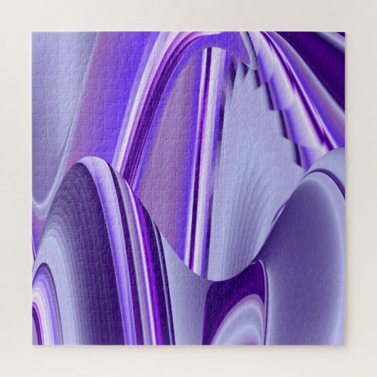 Puzzle Rêves arc-en-ciel à fleurs violettes (Vertical)