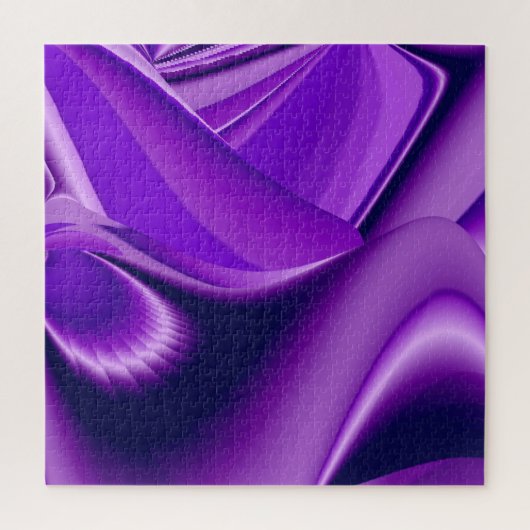 Puzzle Rêves arc-en-ciel à fleurs violettes (Vertical)