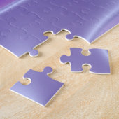 Puzzle Rêves arc-en-ciel à fleurs violettes (Côté)