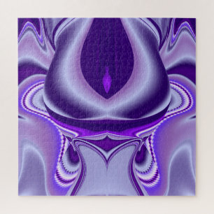 Puzzle Rêves arc-en-ciel à fleurs violettes