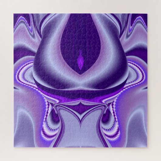 Puzzle Rêves arc-en-ciel à fleurs violettes (Vertical)