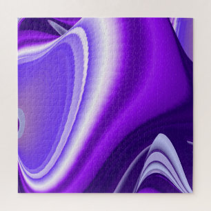 Puzzle Rêves arc-en-ciel à fleurs violettes