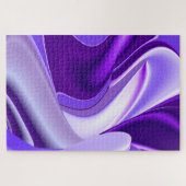 Puzzle Rêves arc-en-ciel à fleurs violettes (Horizontal)