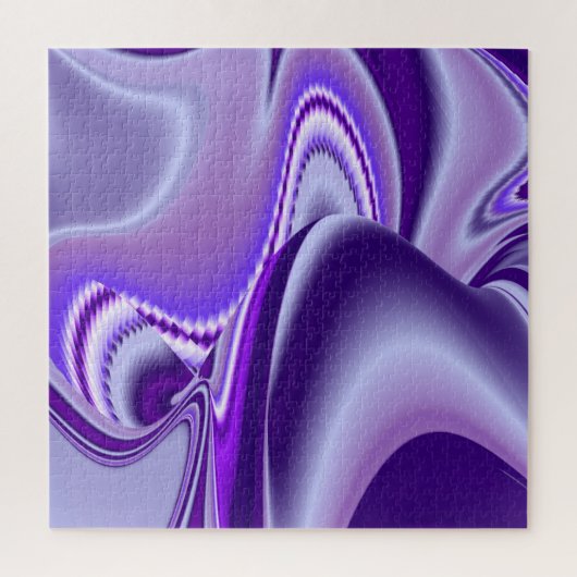 Puzzle Rêves arc-en-ciel à fleurs violettes (Vertical)