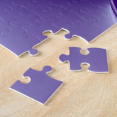 Puzzle Rêves arc-en-ciel à fleurs violettes (Côté)