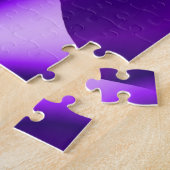 Puzzle Rêves arc-en-ciel à fleurs violettes (Côté)