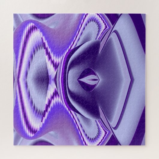 Puzzle Rêves arc-en-ciel à fleurs violettes (Horizontal)