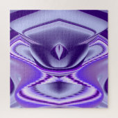 Puzzle Rêves arc-en-ciel à fleurs violettes (Vertical)