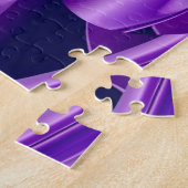 Puzzle Rêves arc-en-ciel à fleurs violettes (Côté)