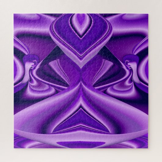 Puzzle Rêves arc-en-ciel à fleurs violettes (Vertical)