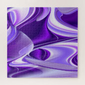 Puzzle Rêves arc-en-ciel à fleurs violettes (Horizontal)