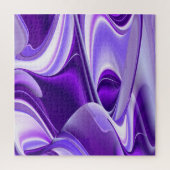 Puzzle Rêves arc-en-ciel à fleurs violettes (Vertical)