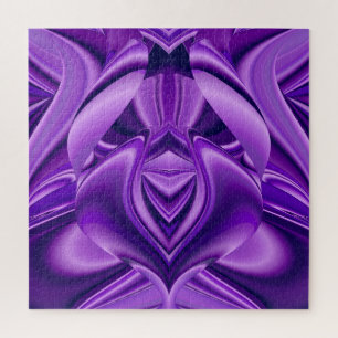 Puzzle Rêves arc-en-ciel à fleurs violettes