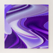 Puzzle Rêves arc-en-ciel à fleurs violettes (Horizontal)