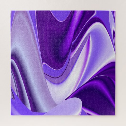 Puzzle Rêves arc-en-ciel à fleurs violettes (Vertical)