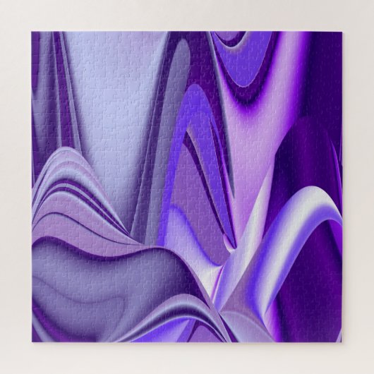 Puzzle Rêves arc-en-ciel à fleurs violettes (Vertical)