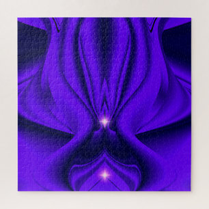 Puzzle Rêves arc-en-ciel à fleurs violettes, deux étoiles