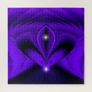 Puzzle Rêves arc-en-ciel à fleurs violettes, deux étoiles