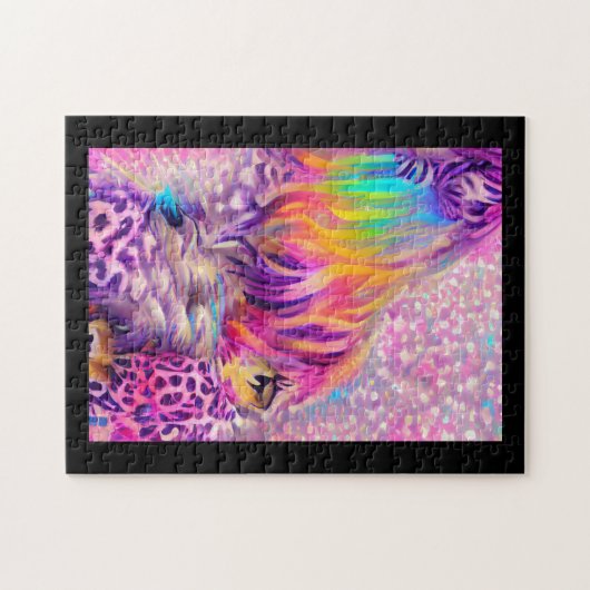Puzzle Rêves colorés et psychédéliques (Horizontal)