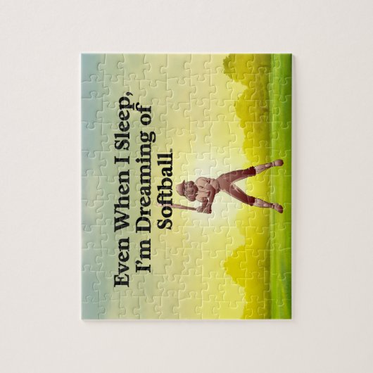 Puzzle Rêves SUPÉRIEURS du base-ball (Vertical)