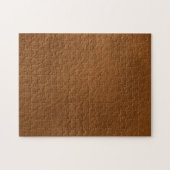 Puzzle Revêtement Brown en cuir de vache (Horizontal)