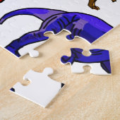 Puzzle Rex coloré (Côté)