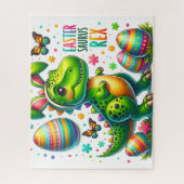 Puzzle Rex Saurus de Pâques (Vertical)