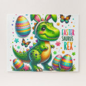 Puzzle Rex Saurus de Pâques (Horizontal)