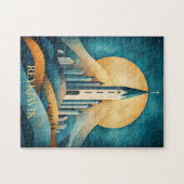 Puzzle Reykjavik Islande Travel (Horizontal)