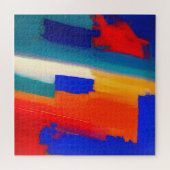 Puzzle "Rhapsodie de framboise" Art abstrait (Horizontal)