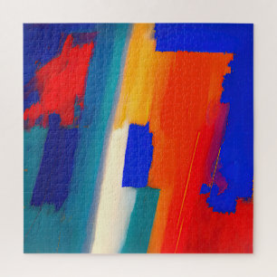 Puzzle "Rhapsodie de framboise" Art abstrait