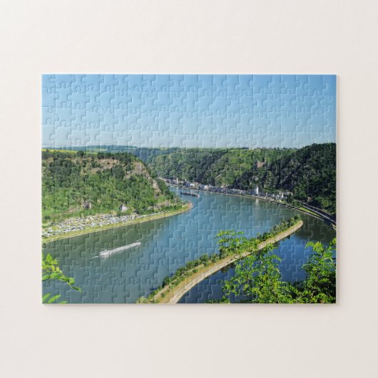 Puzzle Rhin-vallée au Loreley (Horizontal)