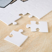 Puzzle Rhino à la peinture avec des couleurs (Côté)