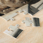 Puzzle Rhino couché (Côté)