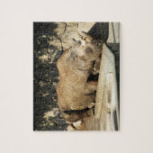 Puzzle Rhino couché (Vertical)