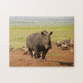 Puzzle Rhino en mission. (Horizontal)