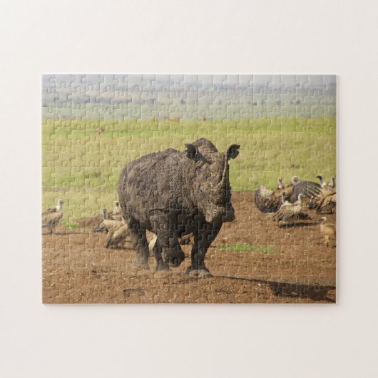 Puzzle Rhino en mission. (Horizontal)