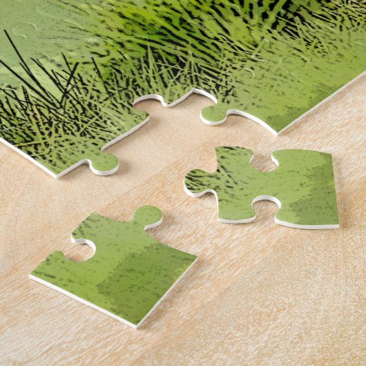 Puzzle rhinocéros (Côté)