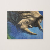 Puzzle Rhinoceros (Horizontal)
