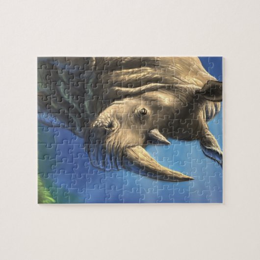 Puzzle Rhinoceros (Horizontal)