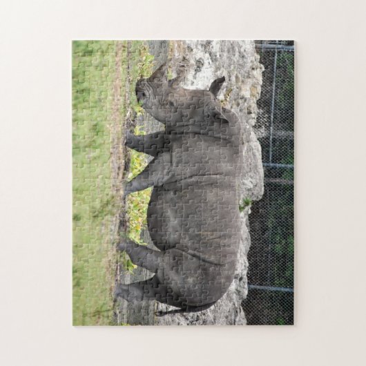 Puzzle Rhinocéros (Vertical)