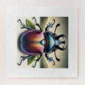 Puzzle Rhinoceros Beetle 050824IREF208 - Watercolor (Horizontal)