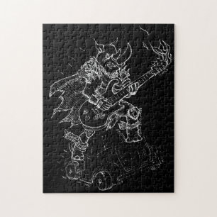 Puzzle Rhinocéros en roue libre