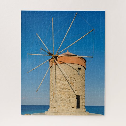 Puzzle Rhodes Windmill Jigsaw (Vertical)
