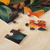 Puzzle Rhodesian Ridgeback Savanna Sunset Art (Côté)